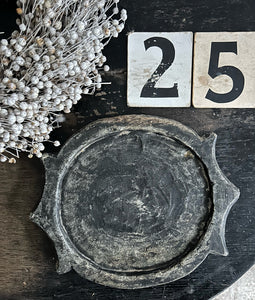 Vintage Black stone vintage tawa plate