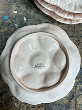 Load image into Gallery viewer, Vintage French Sarreguemines pale shrimp pink oyster dish