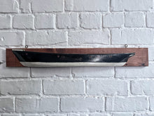 Load image into Gallery viewer, Vintage Half Hull ship builders wall mounted model 