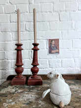 Load image into Gallery viewer, Vintage Italian Venezia Rigattieri majolica white rabbit turren &amp; ceramic spoon