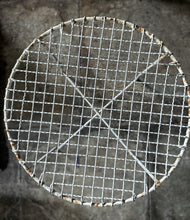 Load image into Gallery viewer, A Vintage mid century White metal wire 1950's French garden side table.