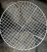 Load image into Gallery viewer, Vintage Mid century White metal wire work 1950's French garden side table 