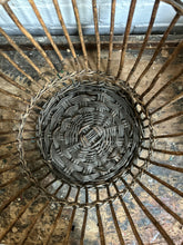 Load image into Gallery viewer, Vintage Woven willow wicker waste paper basket