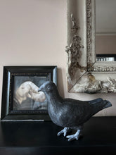 Load image into Gallery viewer, Vintage cast iron decorative pigeon indoor or outdoor garden ornament