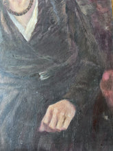 Load image into Gallery viewer, Vintage early 20th Century realism portrait painting oils on board