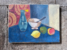 Load image into Gallery viewer, Vintage early 20th century still life oil painting on canvas