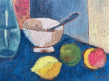 Load image into Gallery viewer, Vintage early 20th century still life oil painting on canvas