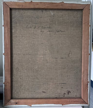 Load image into Gallery viewer, Vintage oil portrait painting clergyman Reverand by Jane Yearman