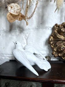 Vintage white Bisque dove Limoges Factory France