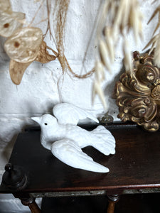 Vintage white Bisque dove Limoges Factory France