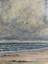 Load image into Gallery viewer, Vintage seascape coastal framed oil painting on board signed Irving