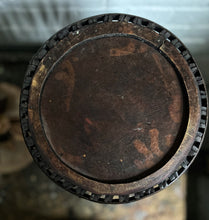 Load image into Gallery viewer, vintage early 20th century, dark bentwood waste paper bin trash can