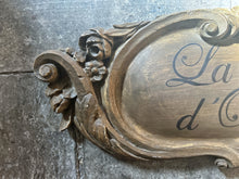 Load image into Gallery viewer, A French vintage plaster cast cafe hand painted sign
