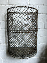 Load image into Gallery viewer, Vintage wire storage basket bin