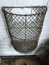Load image into Gallery viewer, Vintage wire storage basket bin