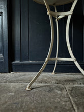 Load image into Gallery viewer, Late 19th Century French antique Arras metal bistro table