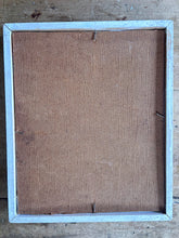 Load image into Gallery viewer, Vintage early 20th Century red haired girl with ringlets  oil painting portrait on board