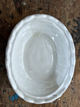 Load image into Gallery viewer, Antique Victorian staffordshire pottery Jackfield black hen tureen on white nest