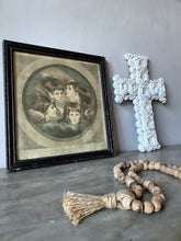 Load image into Gallery viewer, A vintage antique Print entitled &quot;The Cherub choir&quot; after sir Joshua Reynolds PRA