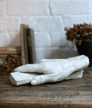 Load image into Gallery viewer, Vintage antique plaster hand cast