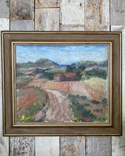 Load image into Gallery viewer, A vintage French Expressionist landscape oil painting