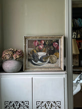 Load image into Gallery viewer, Belgium Vintage Still Life Study Oil apinting on board framed &amp; signed