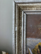 Load image into Gallery viewer, Belgium Vintage Still Life Study Oil apinting on board framed &amp; signed
