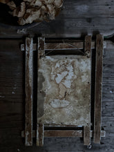 Load image into Gallery viewer, A set of French Vintage brocante white hand made bevelled glass mirrors