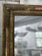 Load image into Gallery viewer, A French Vintage Antique Gilt Framed Mirror with foxed glass plate