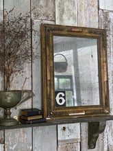 Load image into Gallery viewer, A French Vintage Antique Gilt Framed Mirror with foxed glass plate