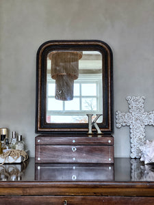 French Vintage Louis Phillipe decorative mirror
