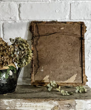 Load image into Gallery viewer, A Small Wood and Plaster Gilded Vintage Decorative Mirror