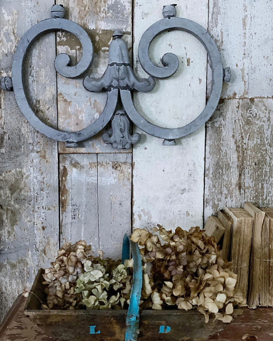 Piece of French Decorative Architectural Zinc