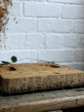Load image into Gallery viewer, Vintage antique wooden metal printing block