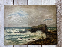 Load image into Gallery viewer, Antique Victorian Seascape, Dated 1902