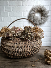 Load image into Gallery viewer, Vintage Rustic Willow woven hand crafted market basket