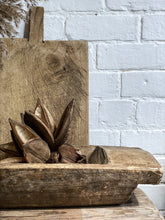 Load image into Gallery viewer, A rustic Vintage wooden European dough bowl
