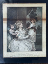 Load image into Gallery viewer, Jane Countess of Harrington antique print from engraving 1795 from original painting by Sir Joshua Reynolds