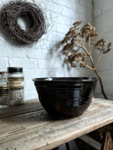 Load image into Gallery viewer, A lovely large vintage studio pottery bowl