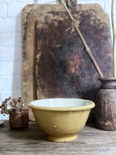 Load image into Gallery viewer, Antique vintage country farmhouse ceramic berry bowl colander bowl sieve