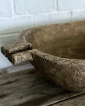 Load image into Gallery viewer, A large Vintage rustic Hungarian Dough Bowl