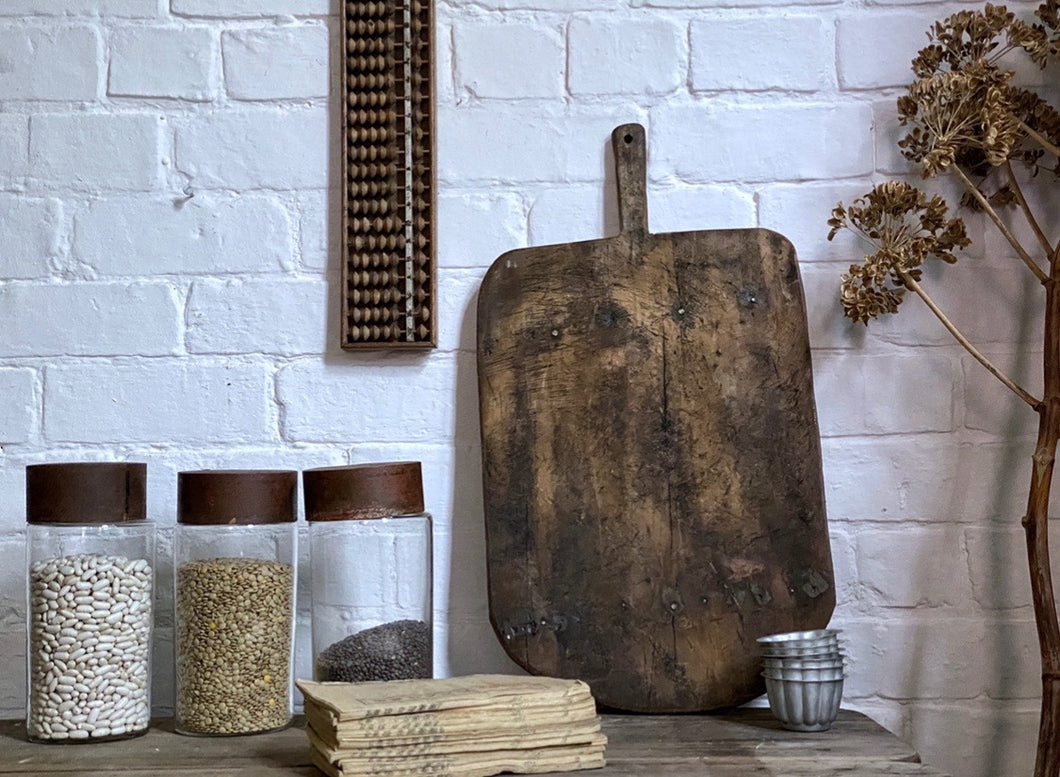 Vintage Dutch Rustic Bread Serving Board