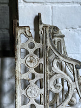 Load image into Gallery viewer, Pair of Original Decorative Large Victorian Cast Iron Wall brackets