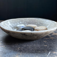 Load image into Gallery viewer, A vintage grey soap stone bowl