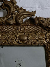 Load image into Gallery viewer, 19th Century French Wood &amp; Gesso Decorative Mirror with Original Glass