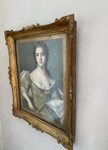 An antique original print portrait of Madame Sophie Daughter of Louis XV