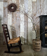 Load image into Gallery viewer, An Antique Country Style 19th century Rocking Chair with Rush Seat