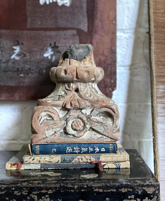 Decorative Victorian Terracotta Finial