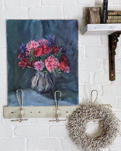 Load image into Gallery viewer, A Vintage Still Life Floral oil painting on canvas